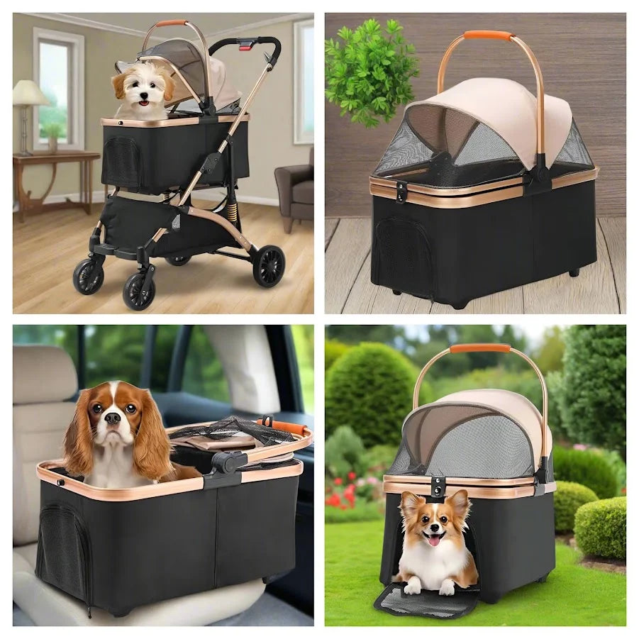 Poussette pour chien