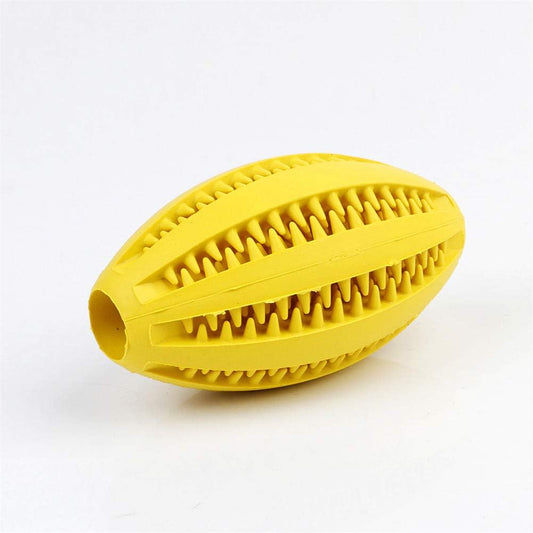 Jouet Interactif pour Chien - ChewBounceBall™ - Jaune - Ammdog.com